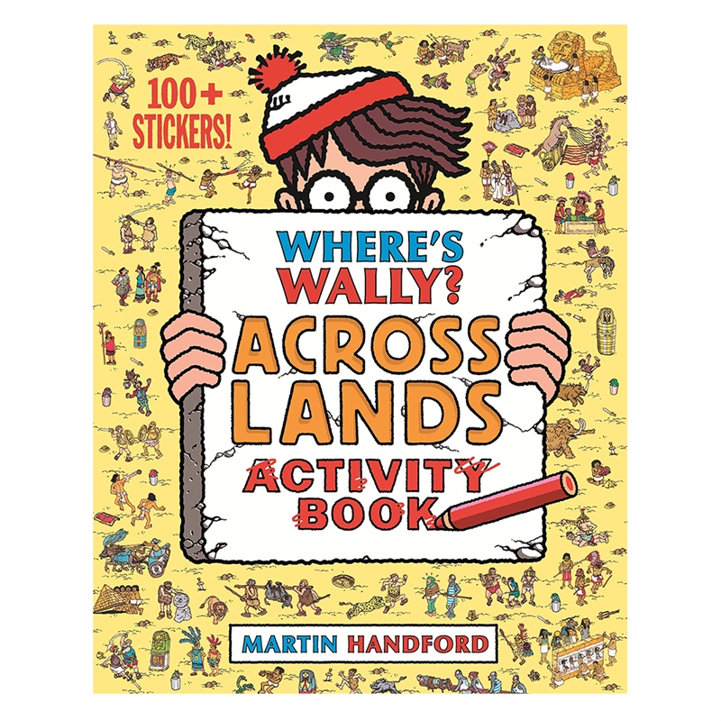 WHERE'S WALLY? ACROSS LANDS: ACTIVITY BOOK #yenigelenler Çocuk Kitapları Uzmanı - Children's Books Expert