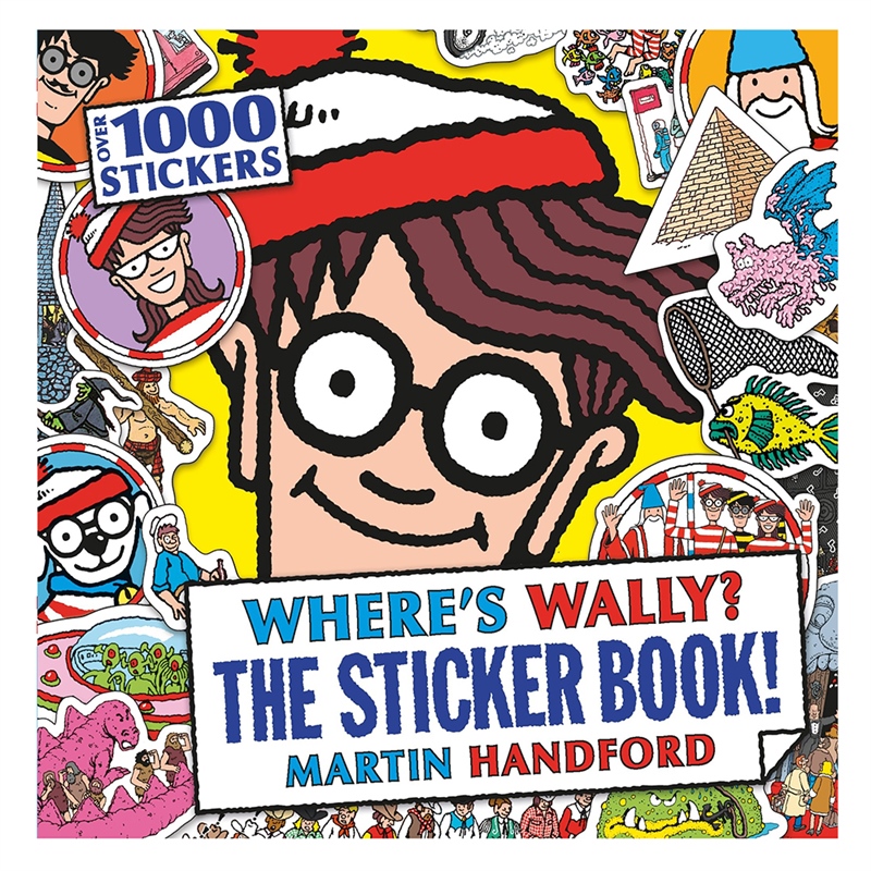 WHERE'S WALLY? THE STICKER BOOK! #yenigelenler Çocuk Kitapları Uzmanı - Children's Books Expert
